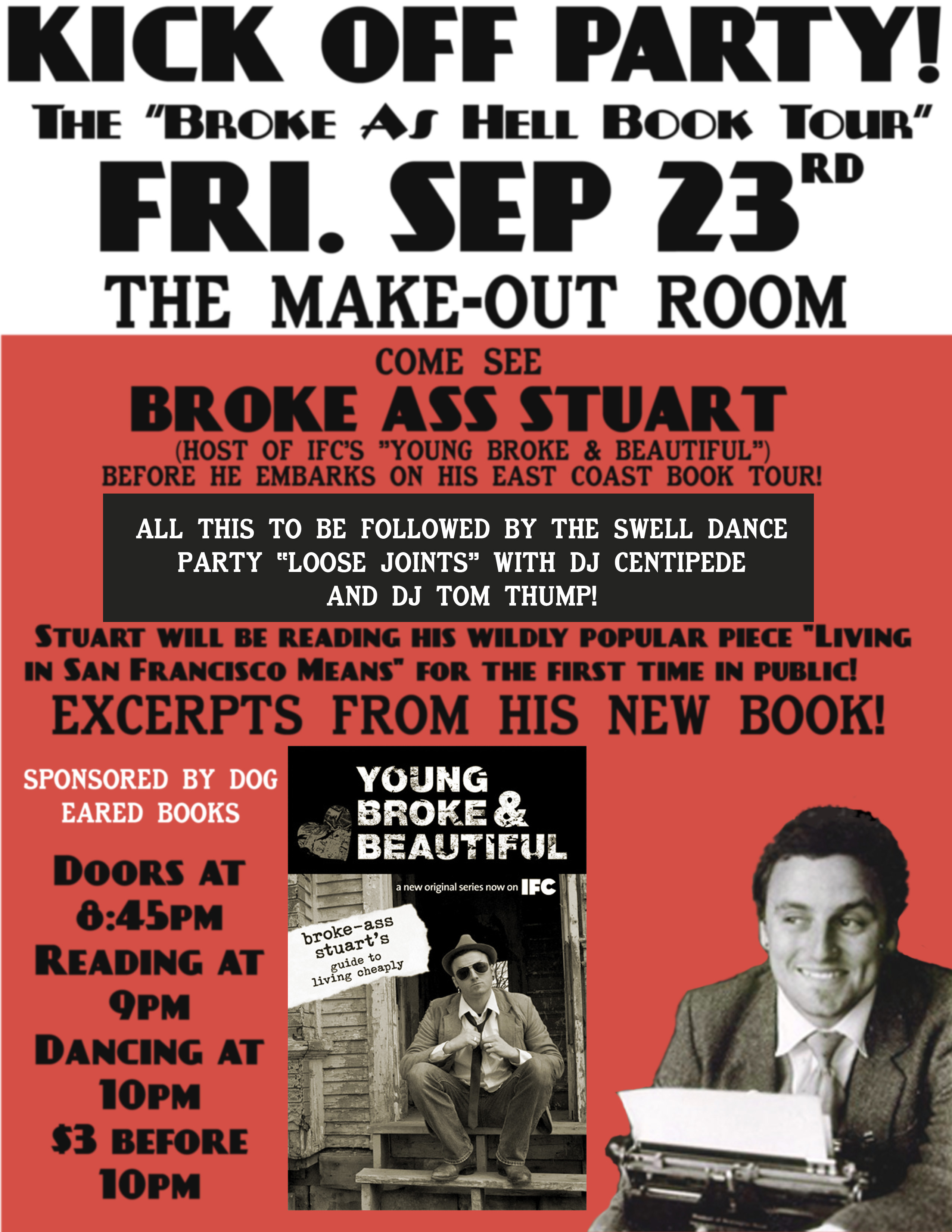 Broke Ass Stuart S Broke Ass Book Tour Kicks Off Tonight At The Make Out Room Mission Mission